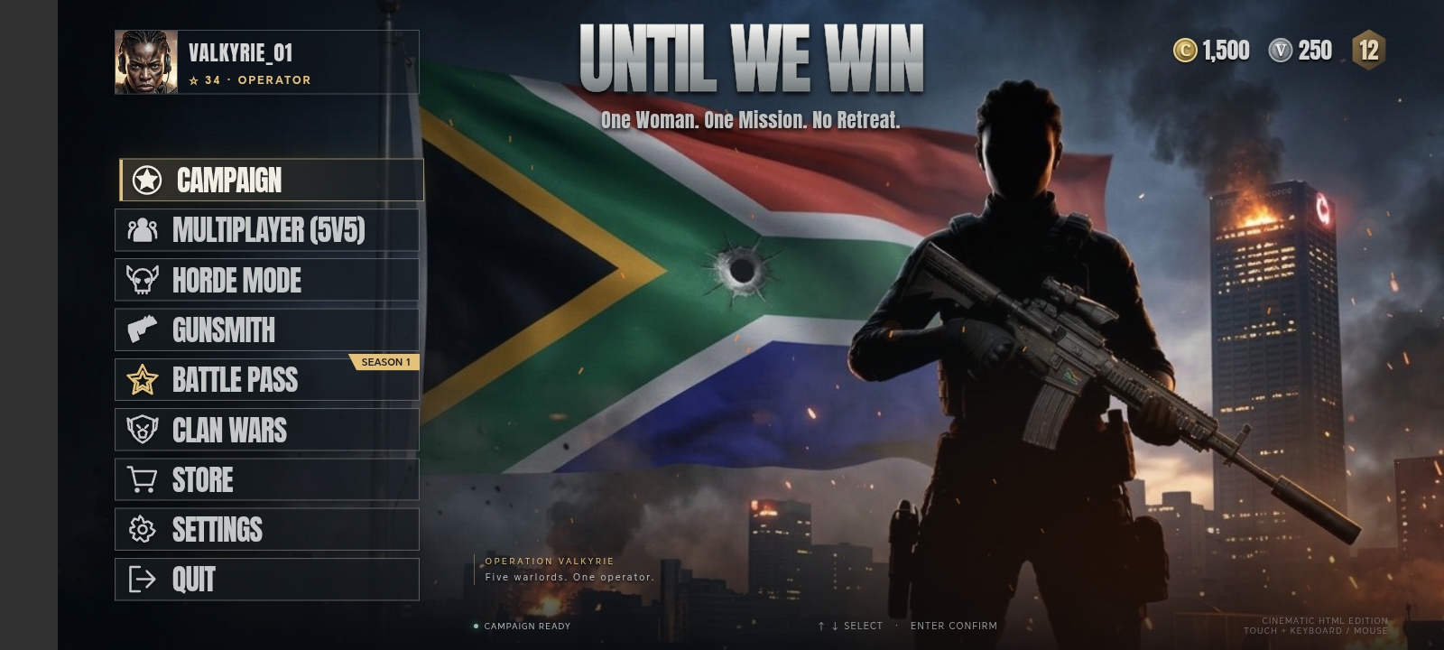 Until We Win screenshot 2 — Jacinta on the docks
